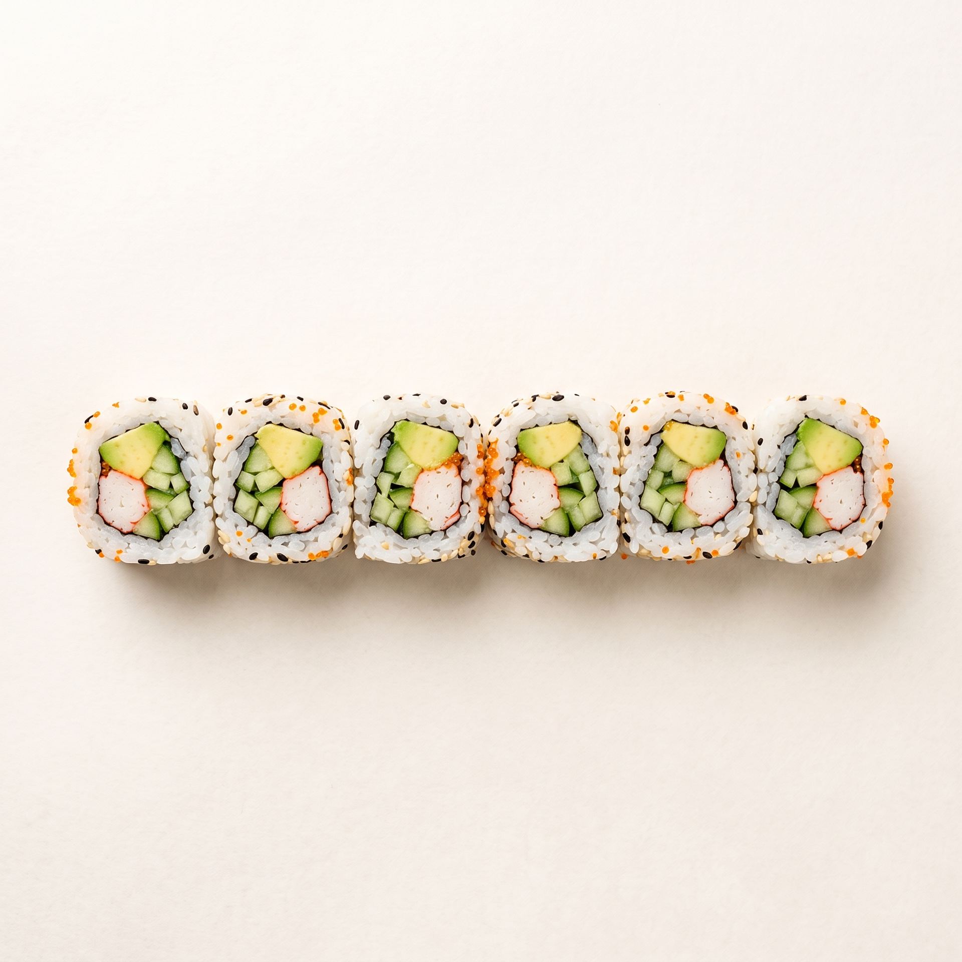Sushi Sets von Sushi Haus Bremen, aufgereiht