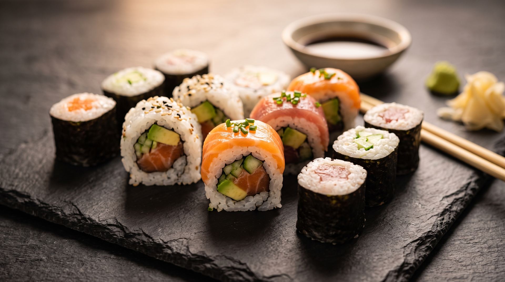 Sushi Meister bei der Zubereitung im Sushi Haus Bremen