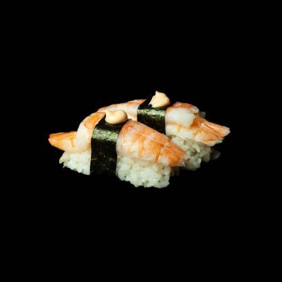 Garnelen Nigiri, 2 Stück