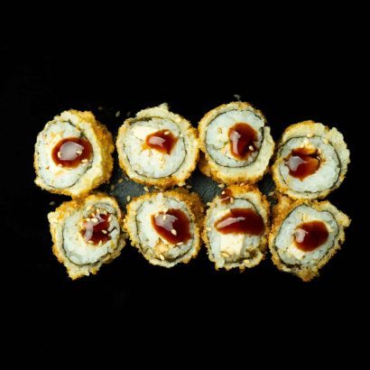 Hühnchen Tempura Maki, 8 Stück