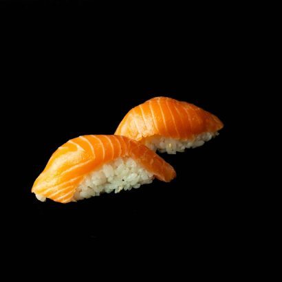Lachs Nigiri, 2 Stück