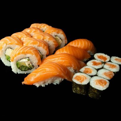 Mini Set Lachs, 20 Stück