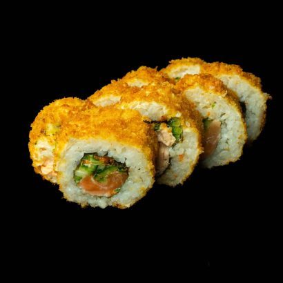 Tempura Lachs, 8 Stück